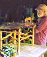 John making table